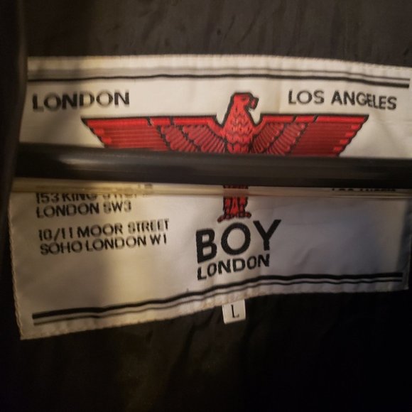 Boy London Vintage Leather Jacket. - Picture 2 of 5